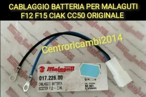 CABLAGGIO CAVO BATTERIA PER MALAGUTI F12  F15  CIAK CC50 ORIGINALE 01722600 - Foto 1 di 2