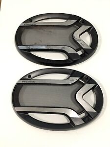 USED  1 PAIR OF PIONEER 6 X 9 SPEAKERS GRILLS COVERS ONLY, UNKNOWN MODEL  #1