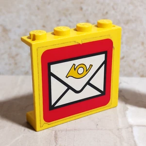 LEGO Trumpet Panel Mail Wall Envelope Holiday Seasonal Decoration Vintage Stick - Picture 1 of 3