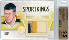 2010 SPORTKINGS BOBBY ORR NATIONAL CONVENTION MEMORABILIA GOLD -BGS GEM MINT 9.5