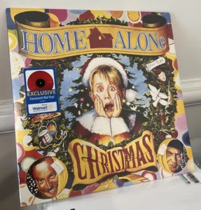 Home Alone Christmas Walmart Exclusive Translucent Red Vinyl LP New Sealed - Picture 1 of 2