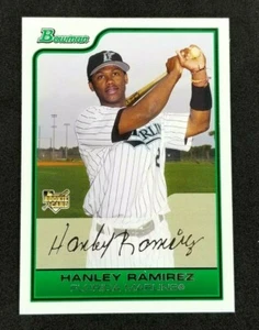 2006 Bowman White Parallel Hanley Ramirez RC #204 Florida Marlins SN#20/120 - Picture 1 of 3