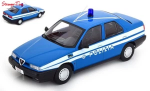 Triple 9 Alfa Romeo 155 Polizia blau Maßstab 1:18 - Bild 1 von 4