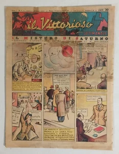 VITTORIOSO giornale  1/52 completo  primo anno Ed Ave 1937  !!!!!!! - Foto 1 di 14