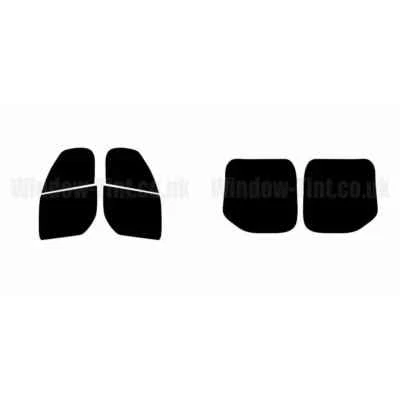 Kit completo de tinte de ventana precortada para Ford Transit Custom Van 2013+ película delantera y trasera Foto 1 de 4