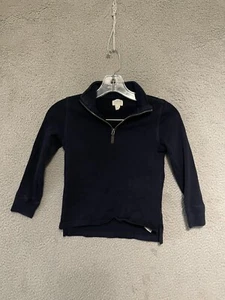 Crewcuts Boys Quarter Zip Long sleeve Size XS Blue Kids Cotton - Picture 1 of 5
