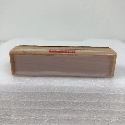 Estampillas de sombra C1973 pequeño saludo fondo héroe artes 2000 montadas en madera 3" Foto 1 de 4