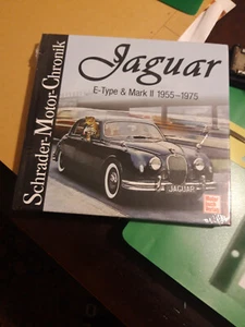 Jaguar E-Type & Mark II 1955 - 1975 Schrader-Motor-Chronik Buch orig. verpackt - Bild 1 von 3