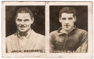 1922 Comic Life Panel Jack Dempsey #5 / Donald McKinlay #6 - Picture 1 of 2
