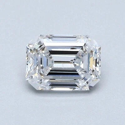 3.74 Ct EMERALD H Color VS1 Clarity Certified Lab Grown CVD Diamond - Image 1 of 4