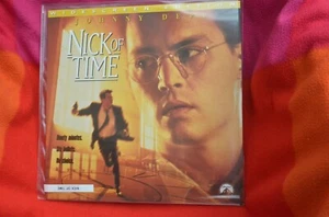 NICK OF TIME with Johnny Depp - Paramount - LaserDisc 10 Pays FREE Mondial Relay - Photo 1/2
