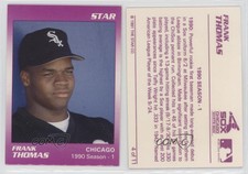 1991 Star Frank Thomas Purple Frank Thomas #4 HOF