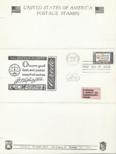 1139 4c GEORGE WASHINGTON CREDO - U/L Meter Digest - Picture 1 of 1