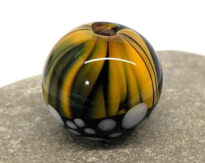 Cuentas de vidrio de murano hechas a mano únicas marca Tamara Yarilo 1 pieza Foto 1 de 4