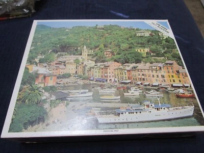 Portofino, Italy 1200 Pieces Jigsaw Puzzle (Whitman)  VINTAGE - Image 1 of 4