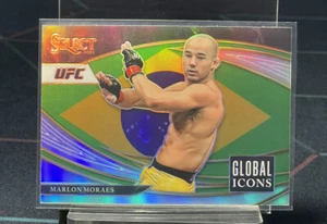 2021 Marlon Moraes Panini Select UFC Silver Prizm Global Icons - Bild 1 von 2