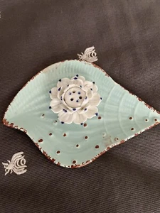 Lotusblüte🪷Muschel Aschefänger 3 Stäbchen Keramik Räuchergefäß WIRKLICH HÜBSCH - Bild 1 von 6