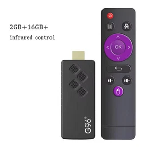 G96 TV Stick Android 13.0 Dual-Band Player Bluetooth Voice TV BOX Google Voice - Picture 1 of 10