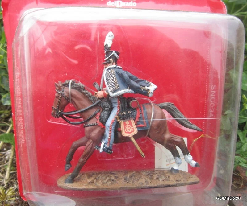 DEL PRADO CAVALIERS NAPOLEON / OFFICIER DES HUSSARDS PRUSSIENS REGULIERS 1806 - Photo 1/1