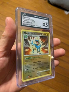 CGC 8.5 NM/MINT+ 2009 Pokemon Manectric Platinum Base Holo 11/127 Card - Picture 1 of 3