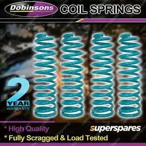 F + R 65mm Lift Dobinsons Medium Flexi Coil Spring for Jeep Wrangler JK 4 Door - Picture 1 of 2