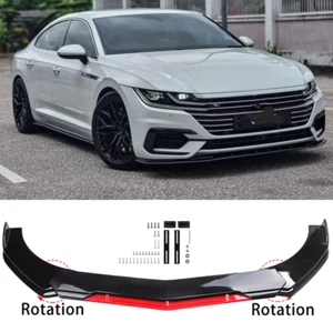 Frontspoiler Spoilerlippe Spoilerschwert Frontlippe Spoiler für VW Arteon R Line - Bild 1 von 14
