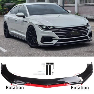 Frontspoiler Spoilerlippe Spoilerschwert Frontlippe Spoiler für VW Arteon R Line - Bild 1 von 4