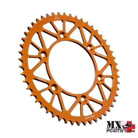 CORONA ERGAL KTM 300 EXC 1998-2023 JT JTA897.51A 51 DENTI PASSO 520 ARANCIONE - Immagine 1 di 1