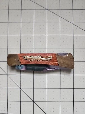 KNIFE EMBLEM ALLIGATOR - Image 1 of 4