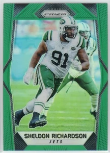 2017 Panini Prizm Sheldon Richardson Green #168 - Bild 1 von 2