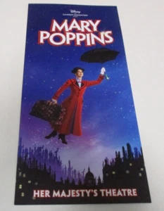 Mary Poppins - Promotional Leaflet - Disney and Cameron Mackintosh - Melbourne - Picture 1 of 8