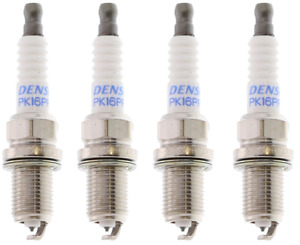 Set of 4 Denso Spark Plugs for Ford Escort, Probe