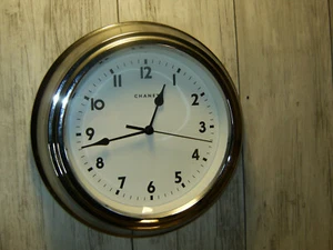 CHANEY 9" Diameter Office or Home Wall Clock - Picture 1 of 7