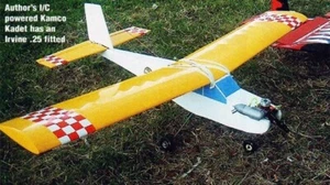 Kamco Kadet - Modelo de avión tradicional de radio control ~ JUEGO DE COSTILLAS ALA DE BALSA CORTADA CON LÁSER - Imagen 1 de 4