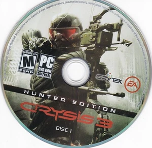 Ersatz Crysis 3 Hunter Edition (PC DVD-ROM, 2013, nur Disc 1) *NUR DISC* - Bild 1 von 2
