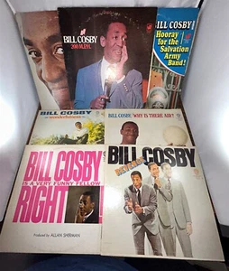 BILL COSBY- 7 diff. Vinyl albums (Revenge, 200, Army, True, Wonder., Air, Right) - Imagen 1 de 8
