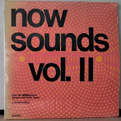 NOW SOUNDS VOL. II 1971 SEEBURG JH-300 US PROMO BACKGROUND MUSIC LP - Image 1 of 3
