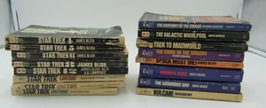Star Trek, James Blish, Alan Dean Foster Paperbacks Lot of 16 Random Titles - Foto 1 di 3