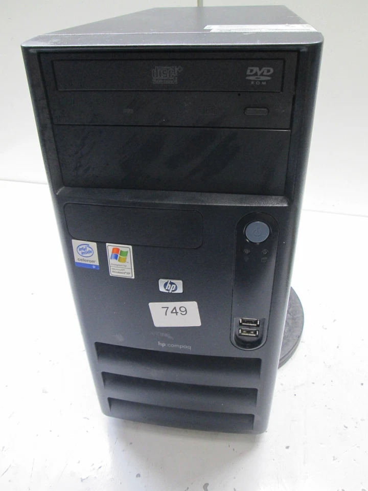 HP Compaq dx2000MT Desktop Computer Intel Celeron 2.53GHz 1GB NO HDD - Image 1 of 4