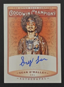 2019 Upper Deck Goodwin Champions Sean O'Malley Auto On-Card Autograph #A-SO - Picture 1 of 7