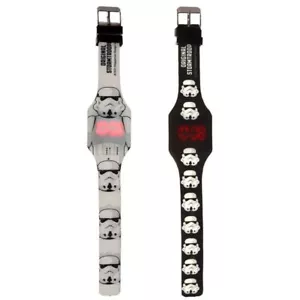 OFFICIAL ORIGINAL STORMTROOPER SILICONE DIGITAL WRIST WATCH BNWT * - Picture 1 of 5