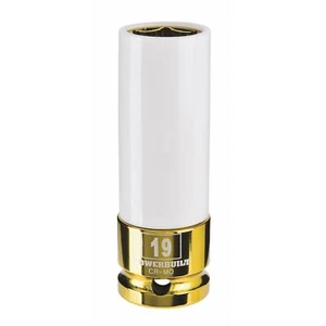 Powerbuilt 1/2 Inch Drive x 19 MM Thin Wall Color Lug Nut Socket - 941040 - Bild 1 von 5