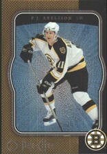 2007-08 O-Pee-Chee Micromotion #42 P.J. Axelsson - NM-MT