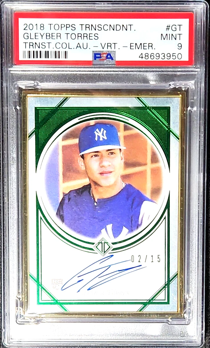 Gleyber Torres Professional Sports Authenticator (PSA) Baseball