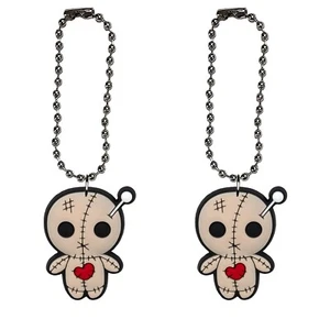 Voodoo Puppe Becher Kette Tasse Becher Flasche Trinken Kaffee Tee Unikat 2er Set - Bild 1 von 6