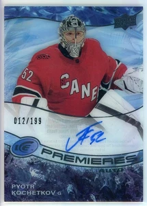 2022-23 Upper Deck Ice Premieres Autographs #IPAPK Pyotr Kochetkov 012/199 - Picture 1 of 2
