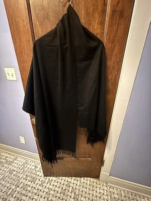 Estola de ópera con flecos 100 % cachemir Loro Piana Foto 1 de 3