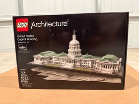LEGO ARCHITECTURE: United States Capitol Building (21030) Retired MISB From 2016