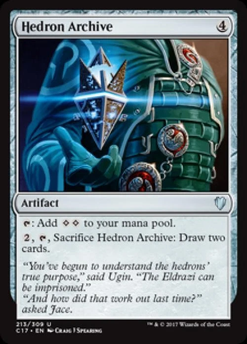 Hedron Archive - Light Play MTG Commander 2017 - Image 1 of 1