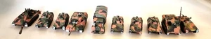 Konvolut 10 x Roco Minitanks & andere Panzer LKW mit Ladegut mimikri 1:87 - Bild 1 von 20